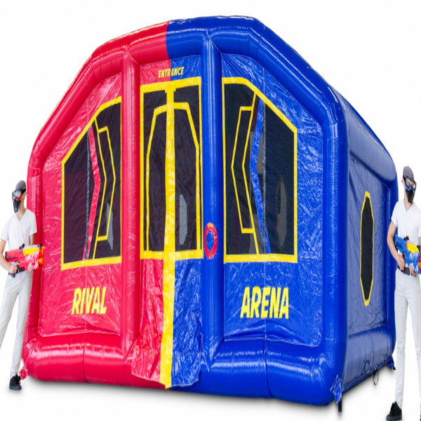 ARENA NERF PÉRIODE HAUTE – Location Martinique : Arène de tir Nerf interactive pour enfants dès 8/10 ans et adultes (env. 6 x 4 x ht 2,5 m.) / FORFAIT DE 4H