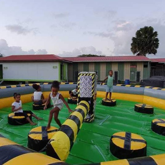 BALAYETTE – Location Martinique : Jeu gonflable d'animation pour enfants dès 5 ans et adultes (env. 6 x 7 m.) / FORFAIT DE 4H