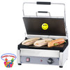 Machine à paninis électrique/ à récupérer et à restituer dans nos locaux entre 8h et 9h (sauf si livraison avec jeu gonflable)/ PÉRIODE HAUTE