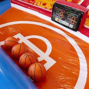 Basket Ball inter-actif : super jeu interactif pour enfants et parents ( env. 5 x 5 x Ht 3.5 m.) FORFAIT 4H / PERIODE HAUTE