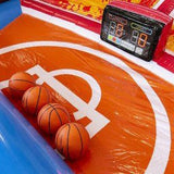 Basket Ball inter-actif : super jeu interactif pour enfants et parents ( env. 5 x 5 x Ht 3.5 m.) FORFAIT 4H / JOURS FÉRIÉS 2024
