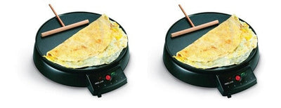 Lot crêpières 2 plaques à gaz OU lot de 2 crêpières 1 plaque électriques à récupérer entre 8h et 9h dans nos locaux et à restituer entre 8h et 9h dans nos locaux (sauf si livraison avec jeu gonflable) / PÉRIODE HAUTE