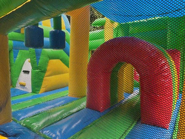PAT'PATROUILLE : jeu pour enfants jusqu'à 10 ans ( env. 6 x 5 x ht 4.5 m.)/ FORFAIT DE 4H