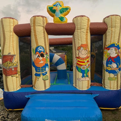 Pirates : pour enfants jusqu'à 10 ans (env. 4 x 3 x Ht 4 m.)/ FORFAIT DE 4H PÉRIODE HAUTE