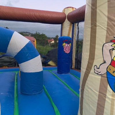 Pirates : pour enfants jusqu'à 10 ans (env. 4 x 3 x Ht 4 m.)/ FORFAIT DE 4H