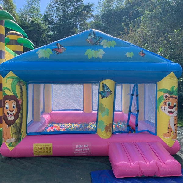 Piscine à Balles pour enfants jusqu'à 10 ans ( env. 5 x4.5 x Ht 4 m.)/ FORFAIT DE 4H