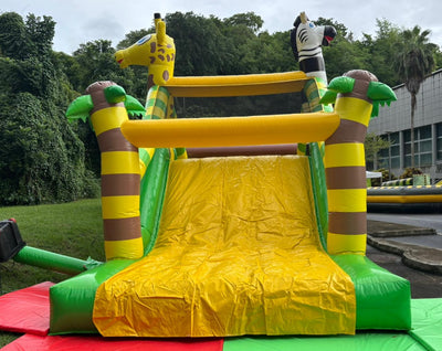 SAVANA : jeu pour enfants jusqu'à 10 ans ( env. 12 x 4 x ht 5 m.)/ FORFAIT DE 4H / PERIODE HAUTE