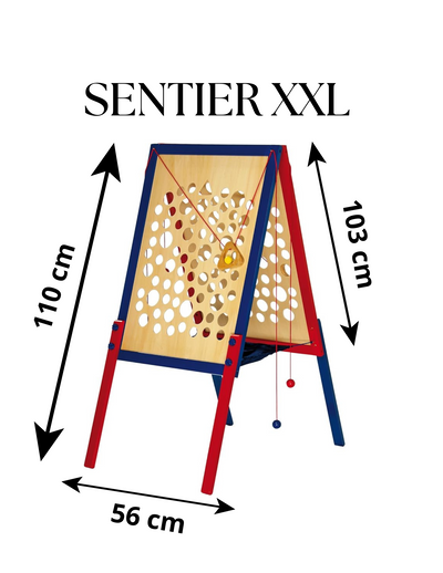 Lot de 3 jeux traditionnels et intergénérationnels/ à récupérer le JOUR J entre 8h et 9h et à restituer dans nos locaux le LENDEMAIN entre 8h et 9h (sauf si livraison avec jeu gonflable)