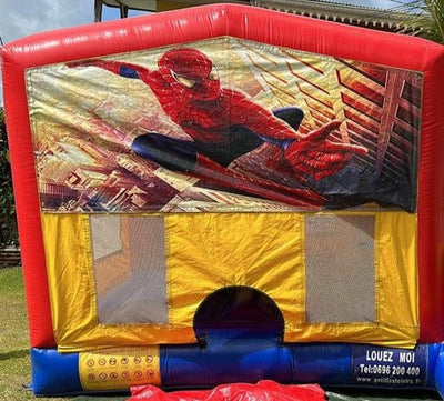 CHATEAU GONFLABLE AVEC TOBOGGAN INTERIEUR/ FORFAIT DE 4H PÉRIODE HAUTE