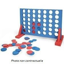 Lot de 3 gros jeux en bois traditionnels